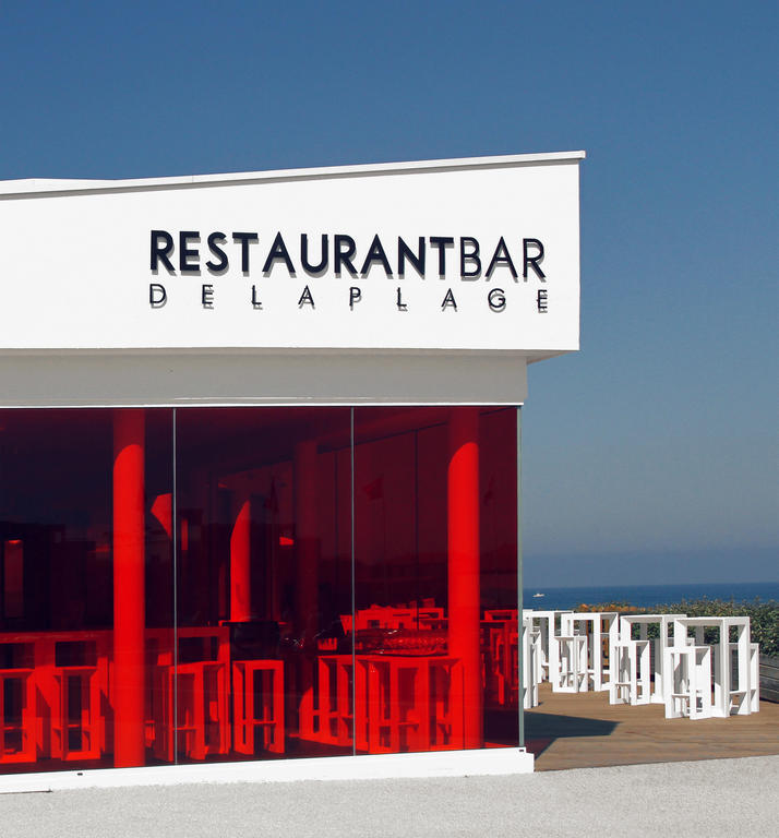 Le Grand Hotel De La Plage Biscarrosse-Plage Buitenkant foto