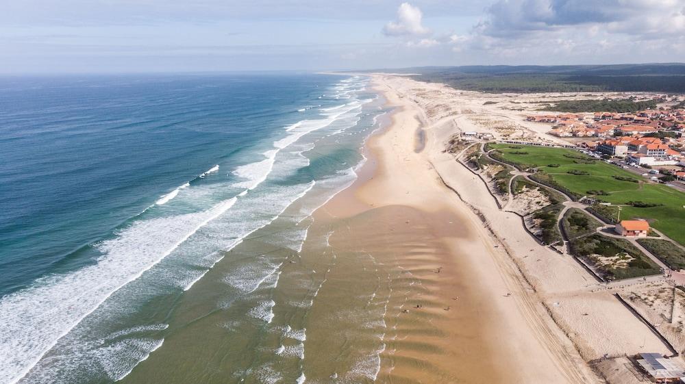 Le Grand Hotel De La Plage Biscarrosse-Plage Buitenkant foto
