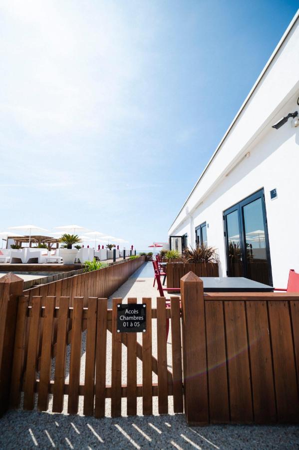 Le Grand Hotel De La Plage Biscarrosse-Plage Buitenkant foto